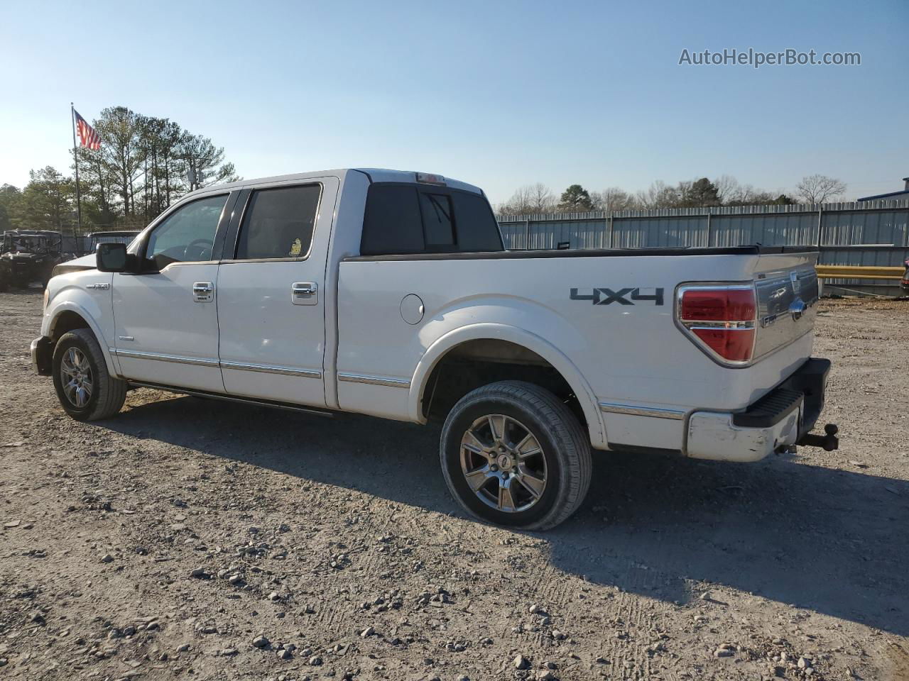 2011 Ford F150 Supercrew White vin: 1FTFW1ET6BFB75726