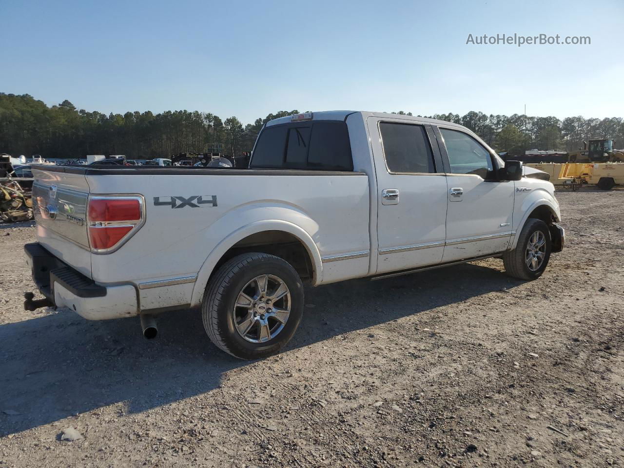 2011 Ford F150 Supercrew White vin: 1FTFW1ET6BFB75726