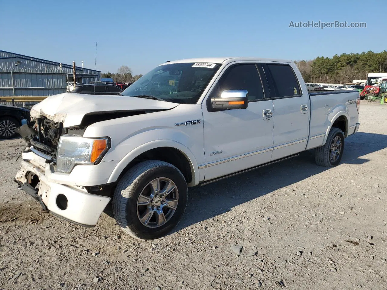 2011 Ford F150 Supercrew White vin: 1FTFW1ET6BFB75726