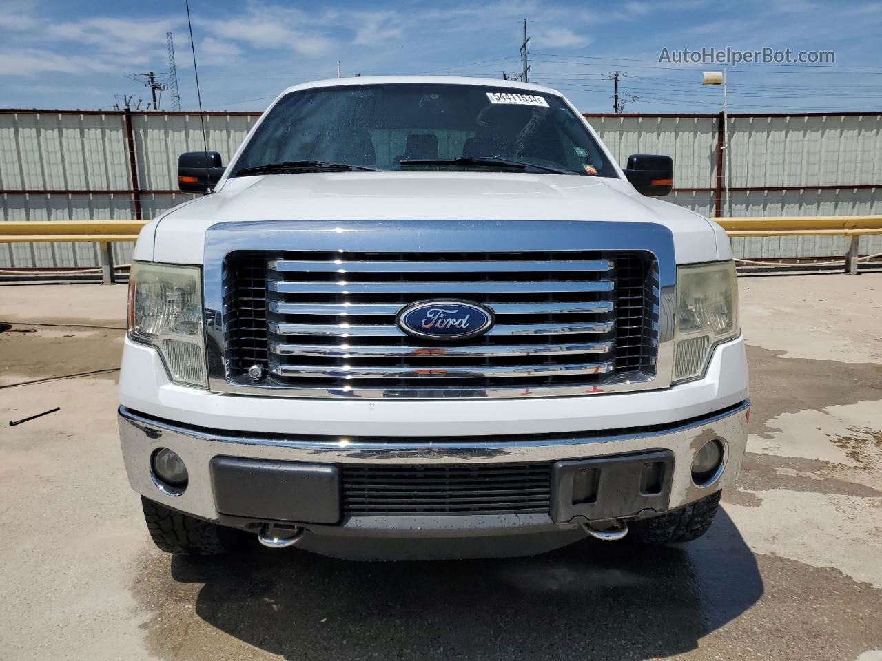 2011 Ford F150 Supercrew White vin: 1FTFW1ET6BFC28280