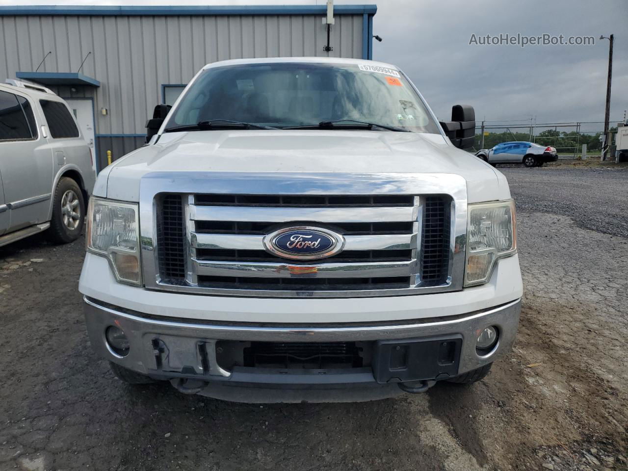 2011 Ford F150 Supercrew White vin: 1FTFW1ET6BFC70528