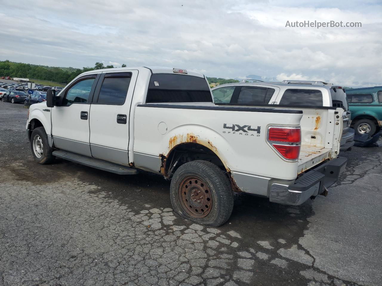 2011 Ford F150 Supercrew White vin: 1FTFW1ET6BFC70528