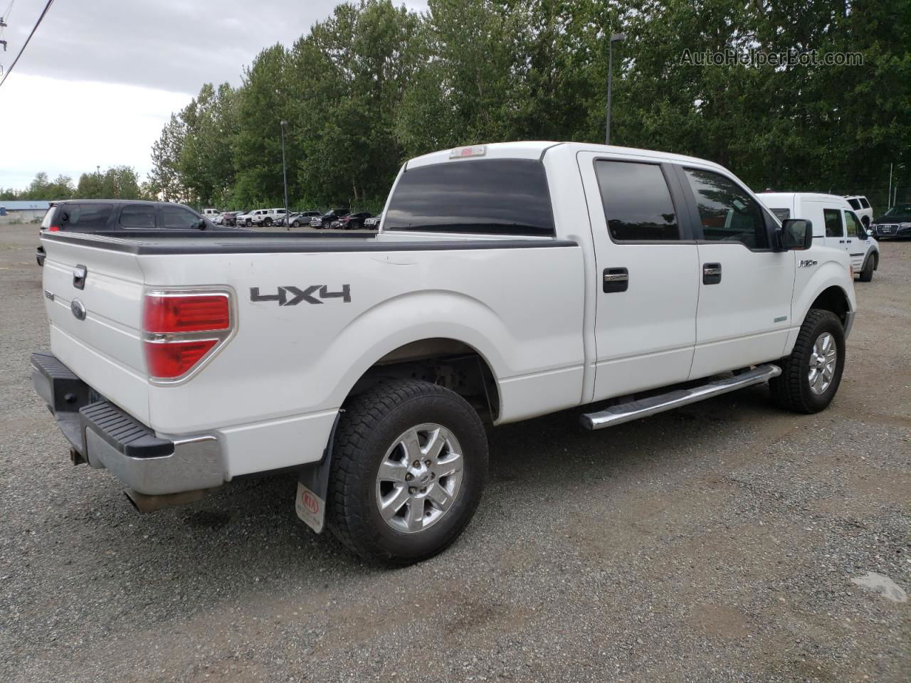 2014 Ford F150 Supercrew White vin: 1FTFW1ET6EFA63013