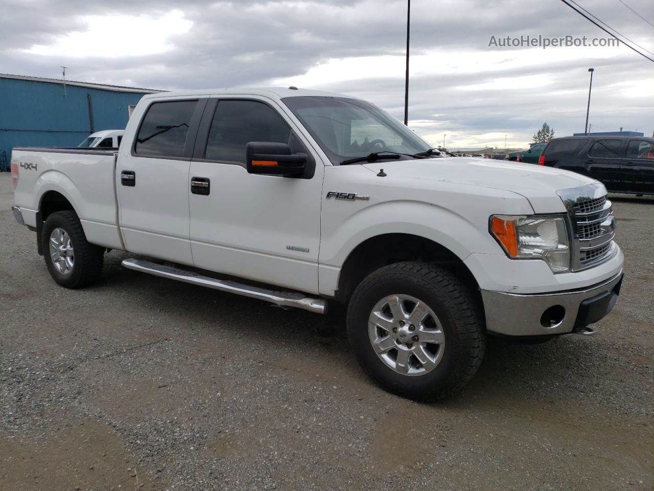 2014 Ford F150 Supercrew White vin: 1FTFW1ET6EFA63013