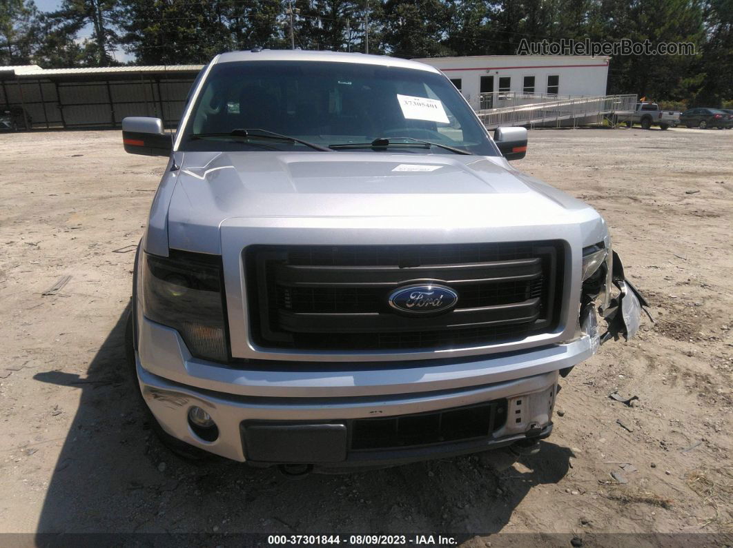 2014 Ford F-150 Xl/xlt/fx4/lariat Silver vin: 1FTFW1ET6EFB49180