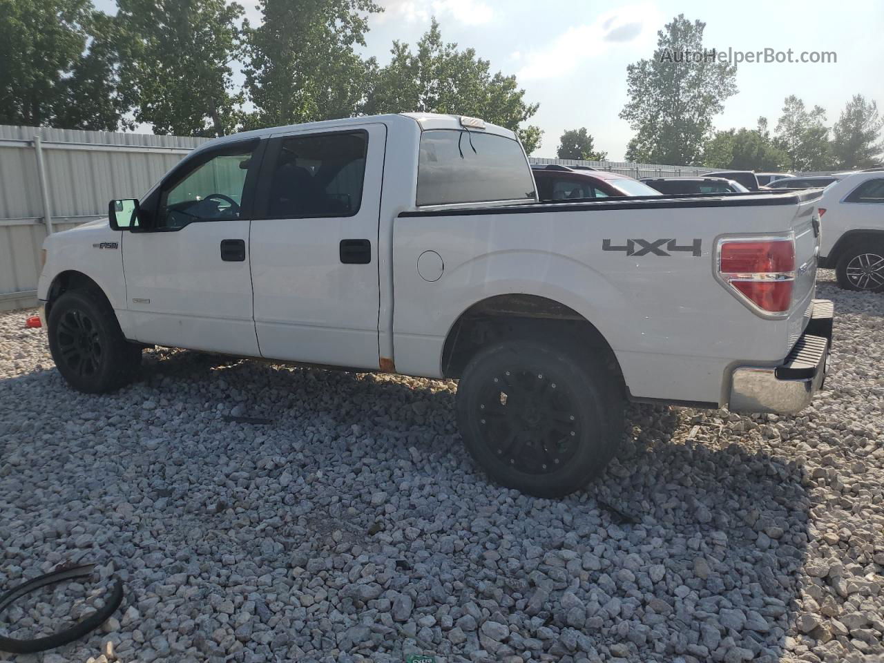 2014 Ford F150 Supercrew White vin: 1FTFW1ET6EFB50989