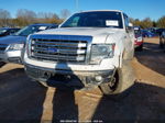 2014 Ford F-150 Lariat White vin: 1FTFW1ET6EKD60015