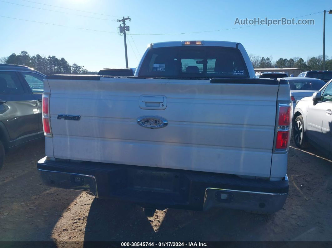 2014 Ford F-150 Lariat White vin: 1FTFW1ET6EKD60015