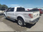 2014 Ford F-150 Lariat White vin: 1FTFW1ET6EKE57019