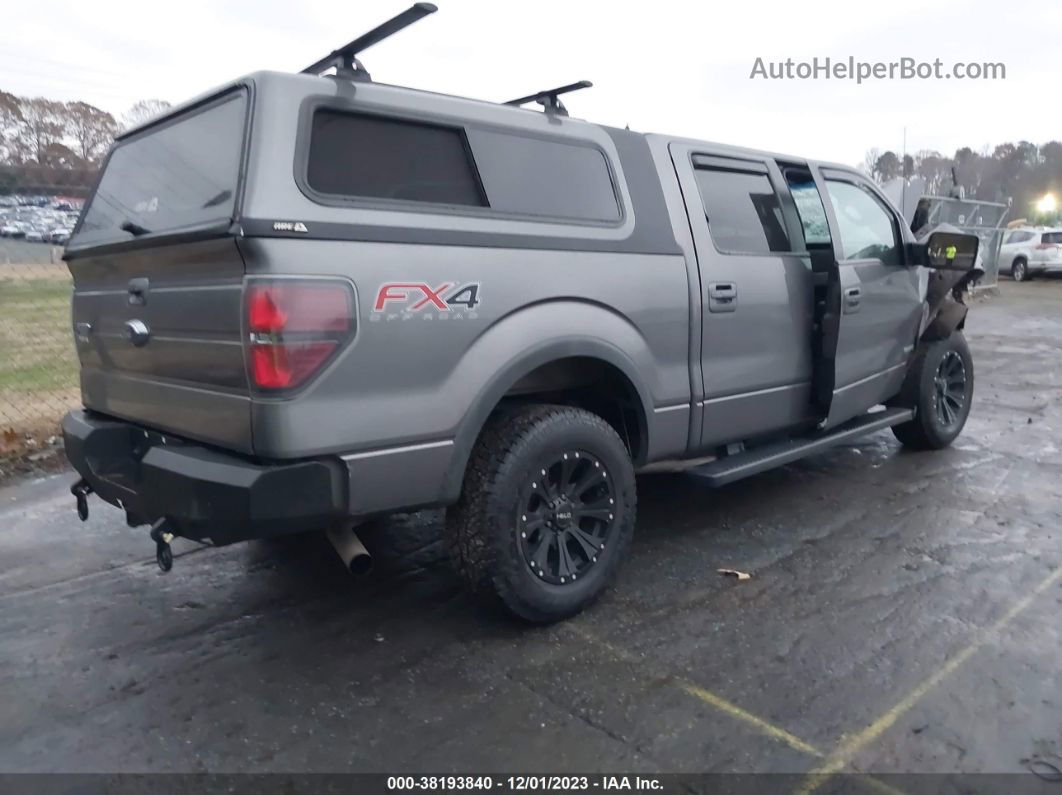 2014 Ford F-150 Fx4 Gray vin: 1FTFW1ET6EKE97343