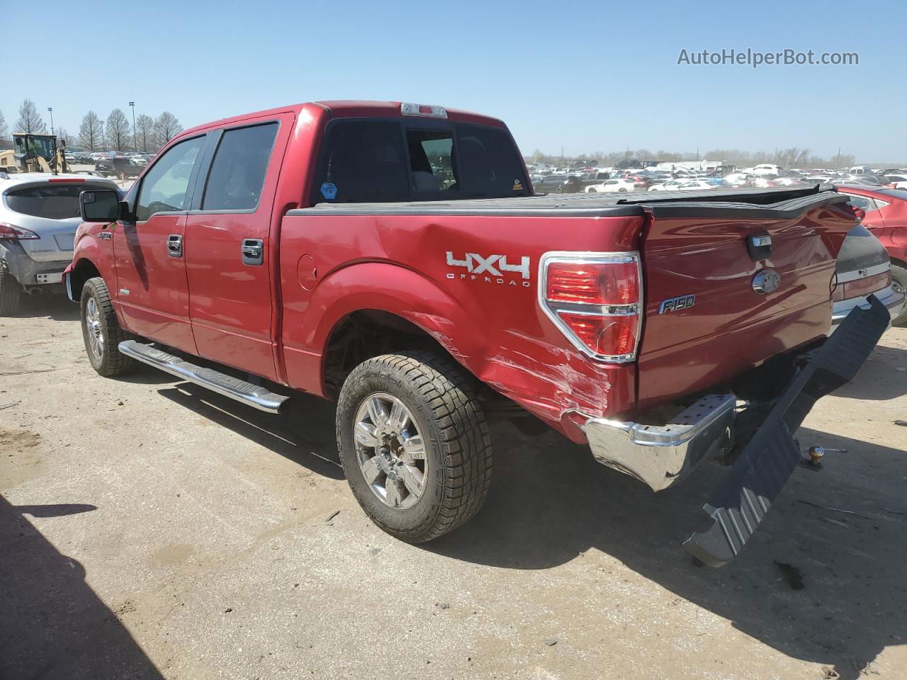 2011 Ford F150 Supercrew Red vin: 1FTFW1ET7BFA85842