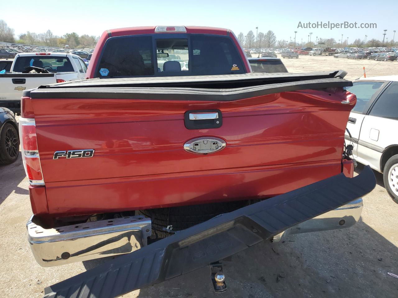 2011 Ford F150 Supercrew Red vin: 1FTFW1ET7BFA85842