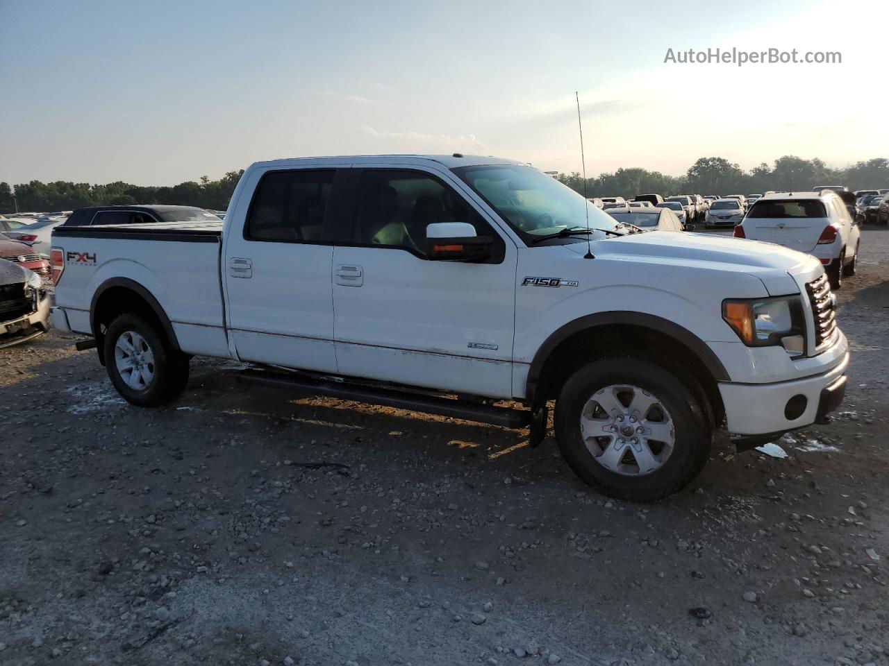 2011 Ford F150 Supercrew White vin: 1FTFW1ET7BFB93961