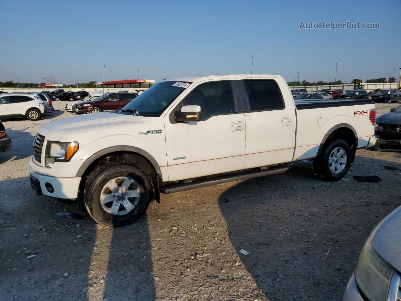 2011 Ford F150 Supercrew White vin: 1FTFW1ET7BFB93961