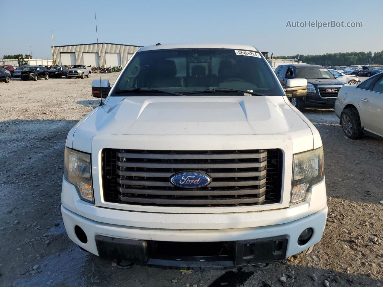 2011 Ford F150 Supercrew White vin: 1FTFW1ET7BFB93961