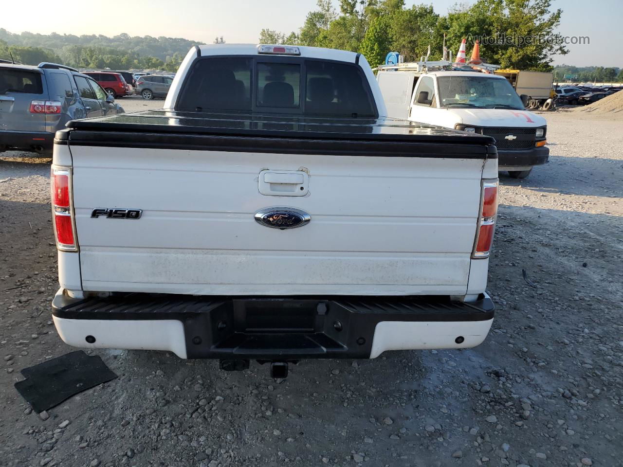 2011 Ford F150 Supercrew White vin: 1FTFW1ET7BFB93961