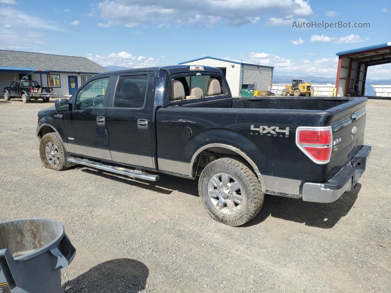 2011 Ford F150 Supercrew Black vin: 1FTFW1ET7BFC32239