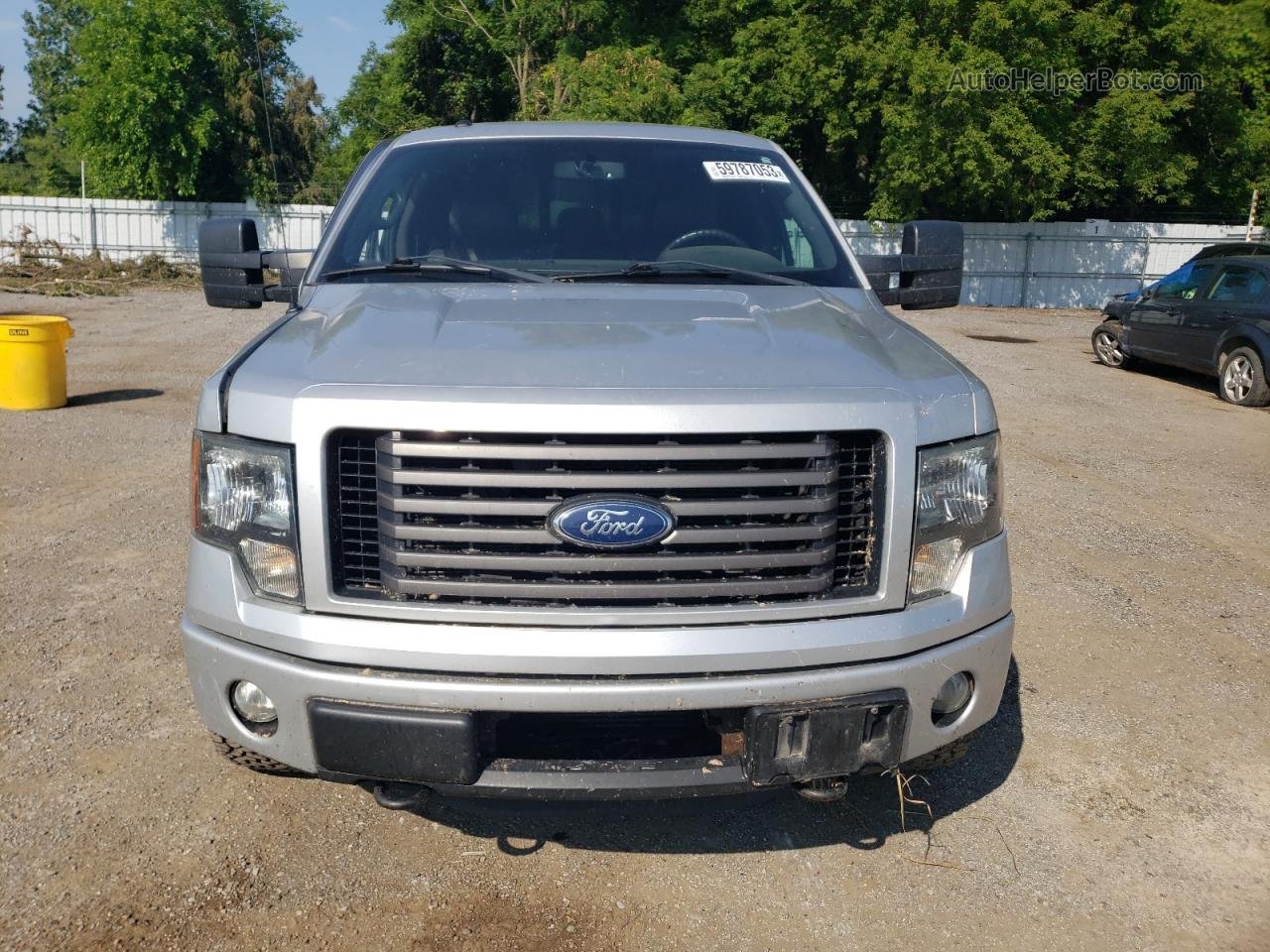 2011 Ford F150 Supercrew Silver vin: 1FTFW1ET7BFC35951