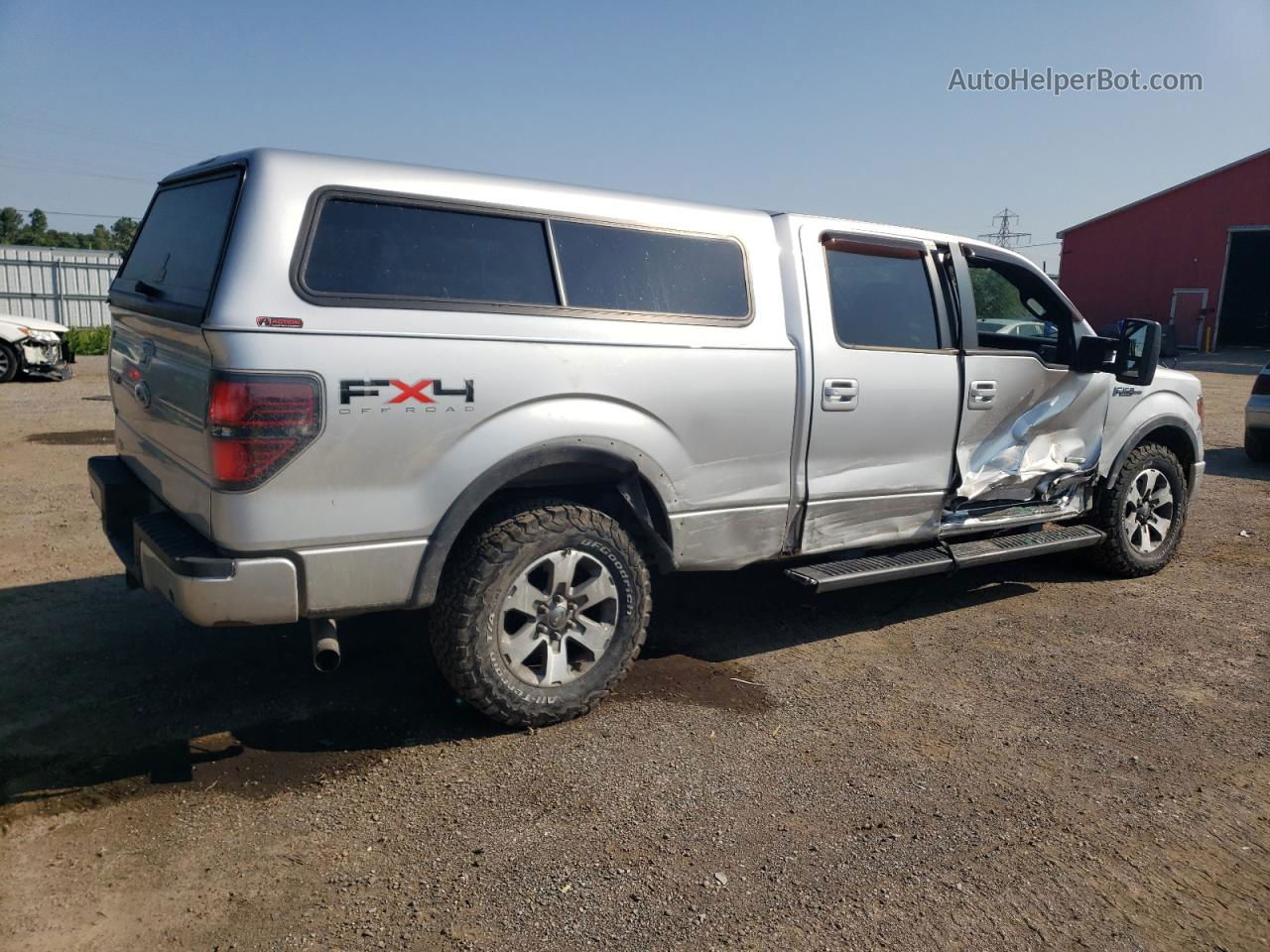 2011 Ford F150 Supercrew Silver vin: 1FTFW1ET7BFC35951