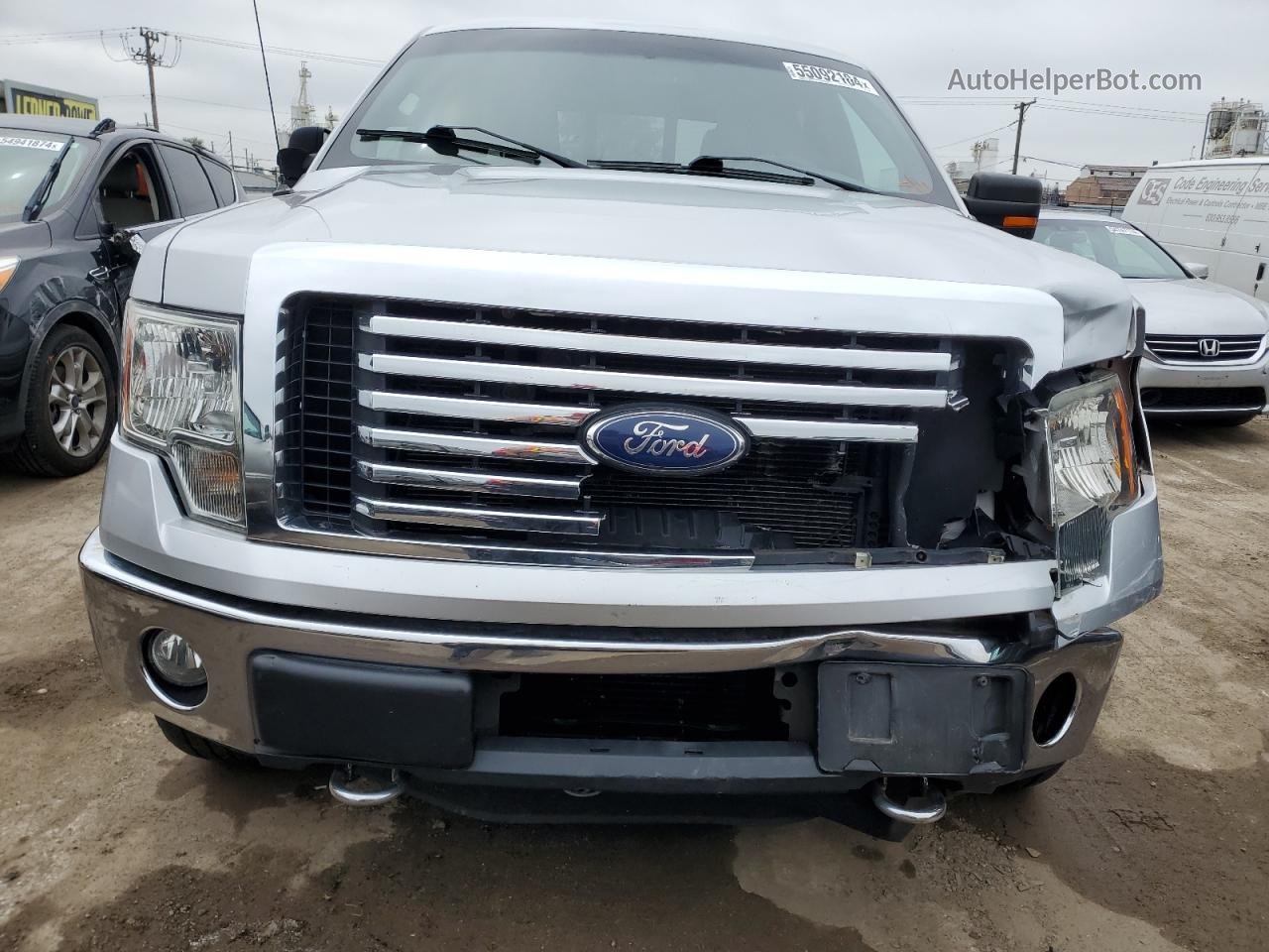 2011 Ford F150 Supercrew Silver vin: 1FTFW1ET7BFC37876