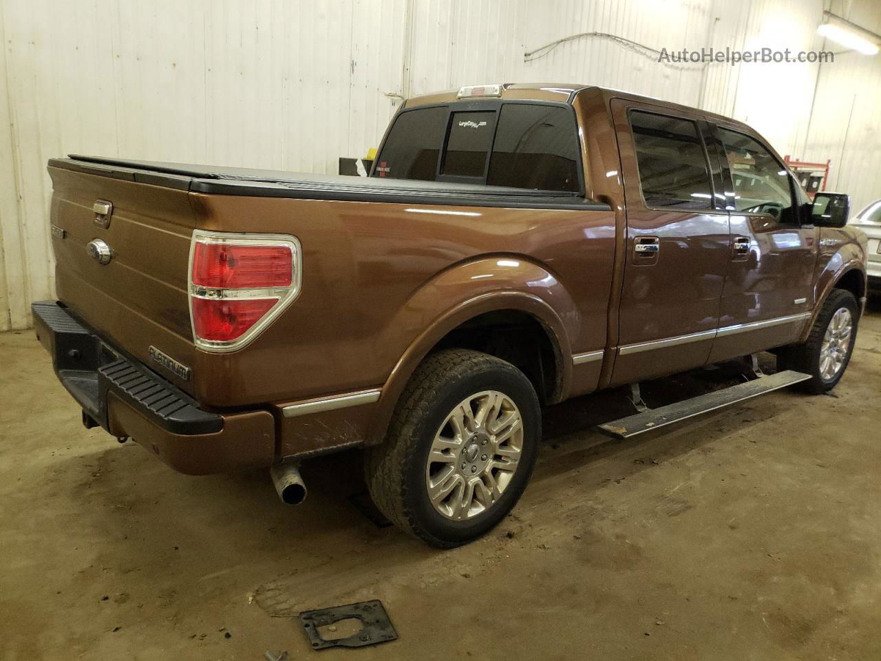 2011 Ford F150 Supercrew Brown vin: 1FTFW1ET7BFC51180