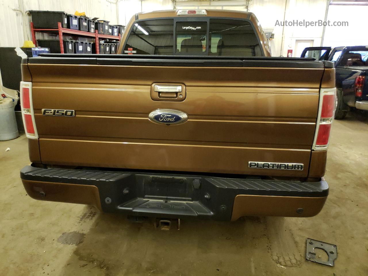 2011 Ford F150 Supercrew Brown vin: 1FTFW1ET7BFC51180