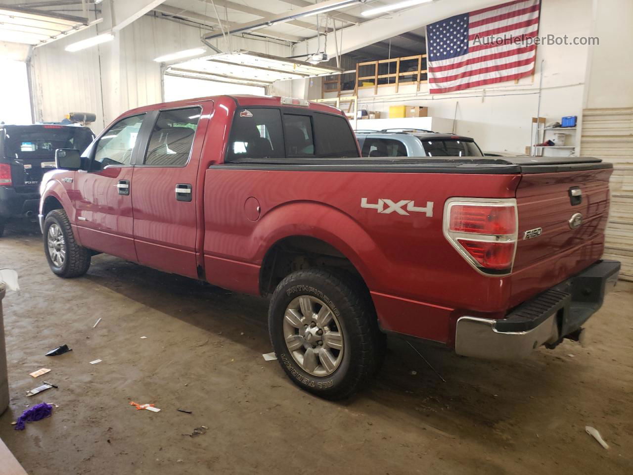 2011 Ford F150 Supercrew Red vin: 1FTFW1ET7BFC86883