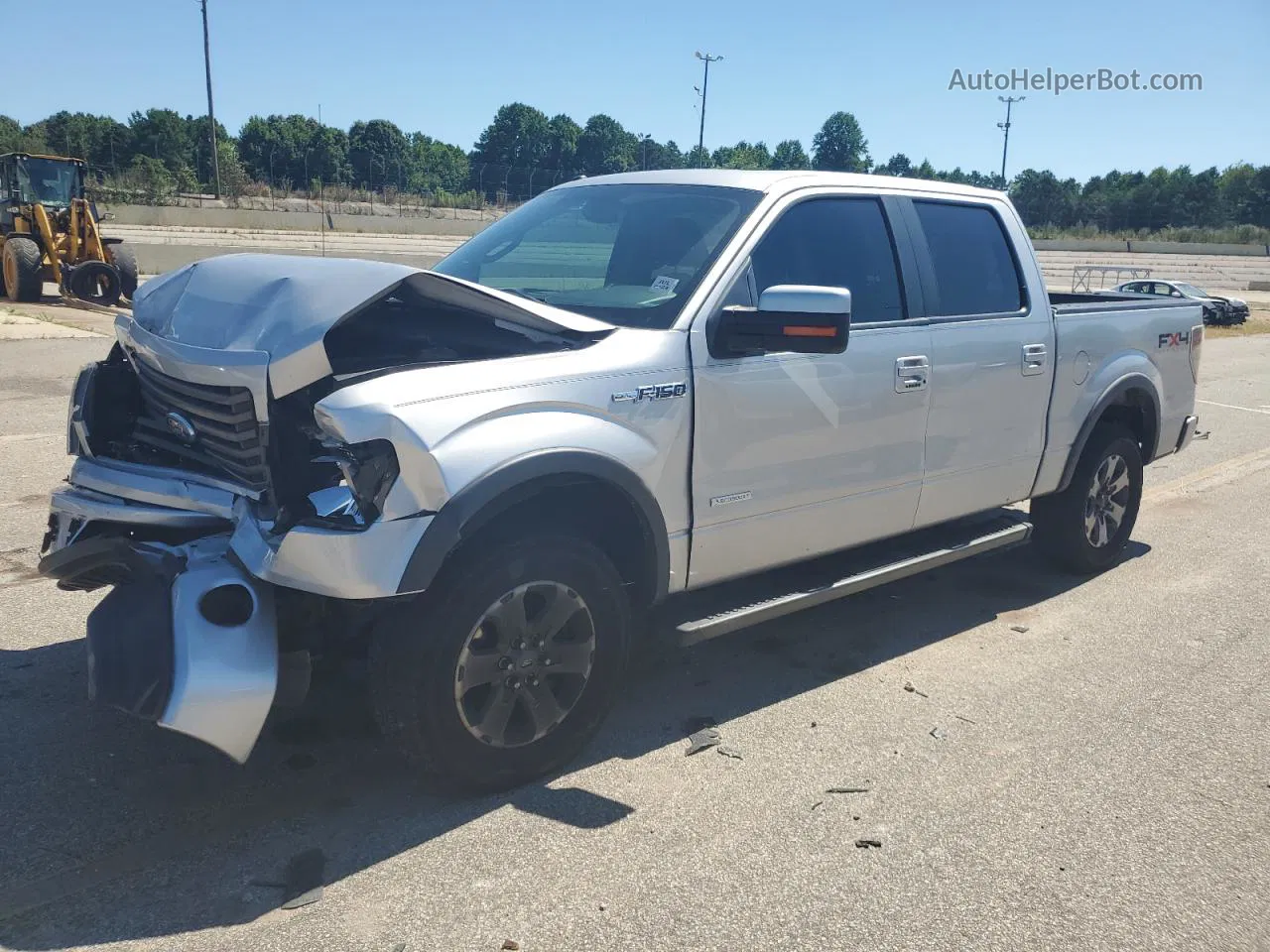 2011 Ford F150 Supercrew Silver vin: 1FTFW1ET7BFD12706