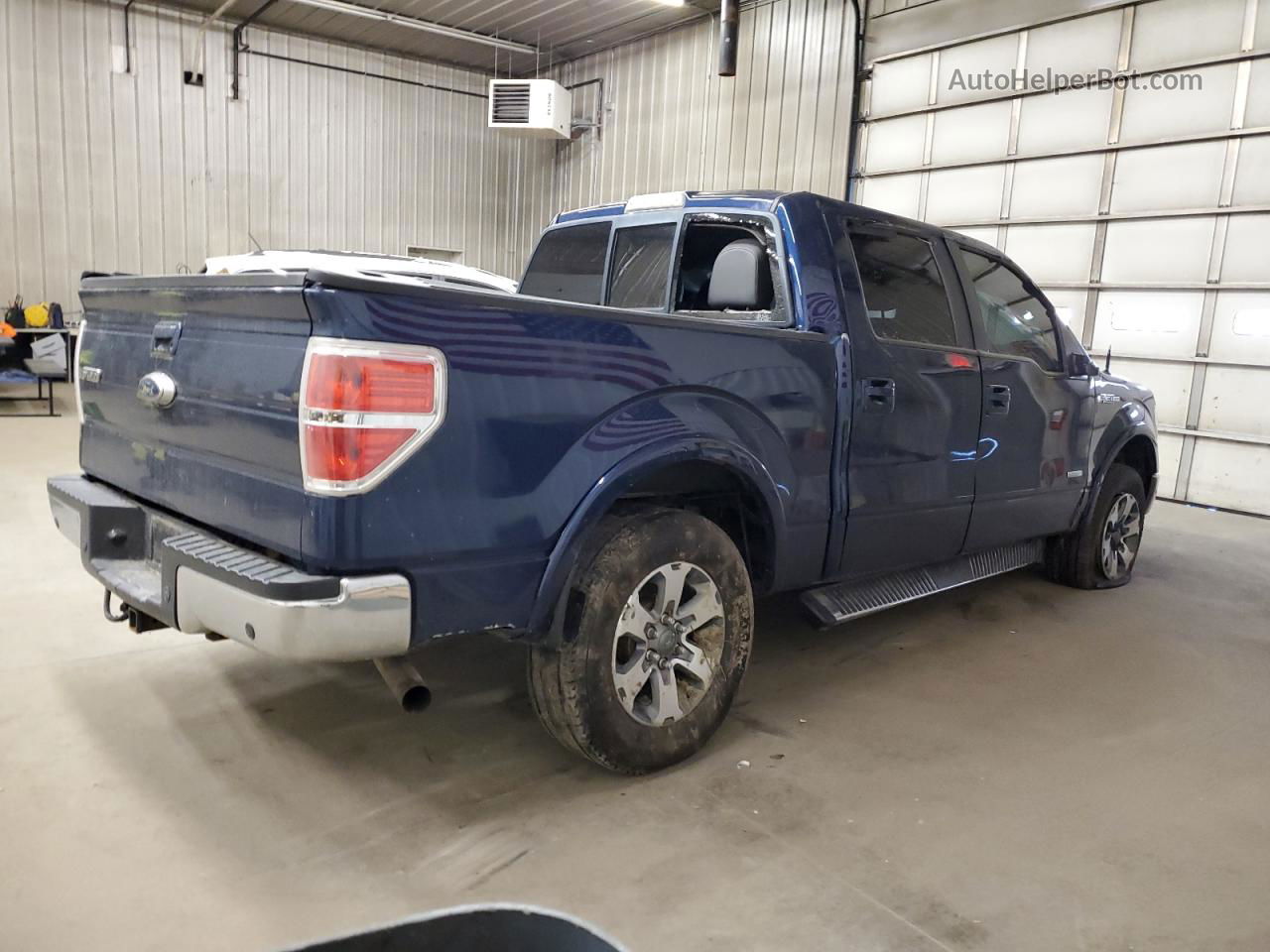 2011 Ford F150 Supercrew Blue vin: 1FTFW1ET7BFD18179