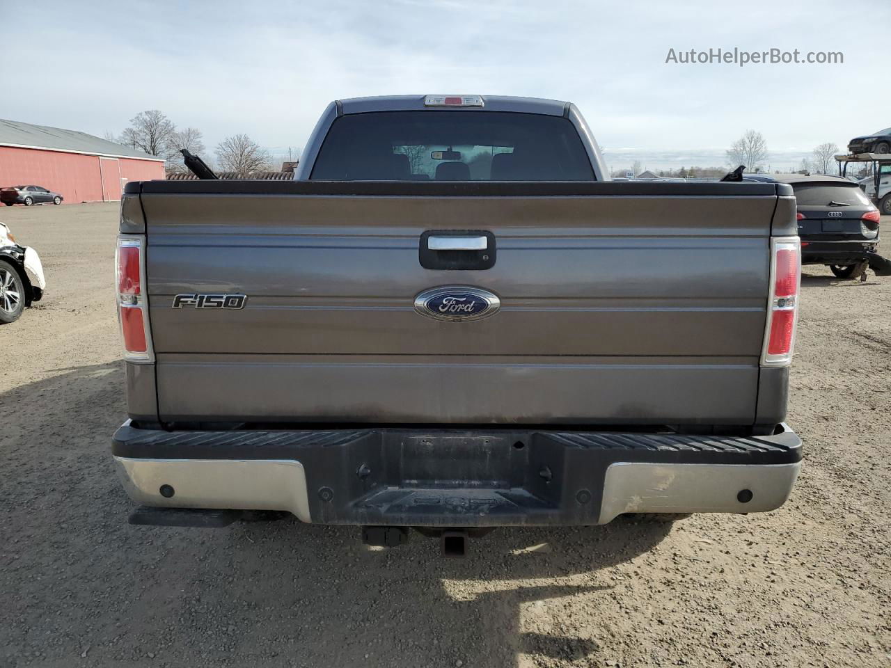 2014 Ford F150 Supercrew Gray vin: 1FTFW1ET7EFC54584