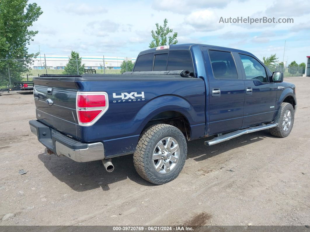 2014 Ford F-150 Xlt Blue vin: 1FTFW1ET7EFC94860