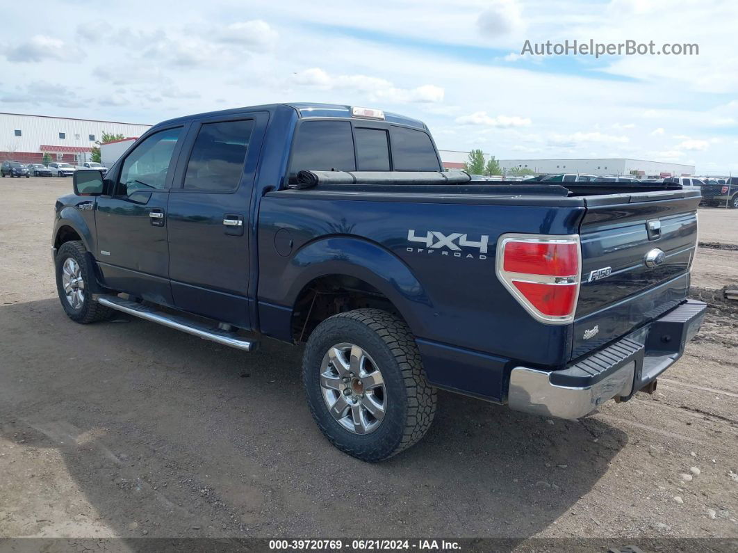 2014 Ford F-150 Xlt Blue vin: 1FTFW1ET7EFC94860