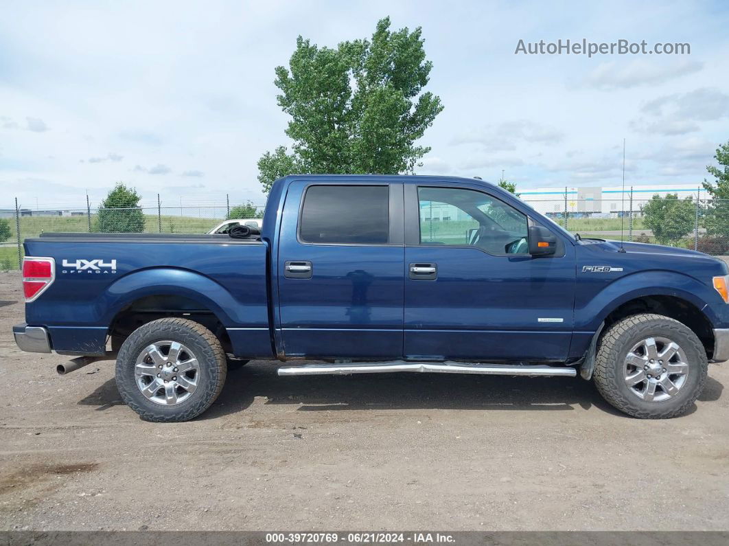 2014 Ford F-150 Xlt Blue vin: 1FTFW1ET7EFC94860