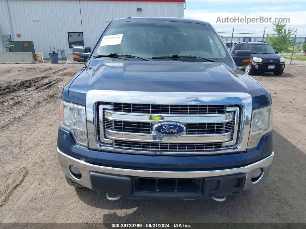 2014 Ford F-150 Xlt Blue vin: 1FTFW1ET7EFC94860