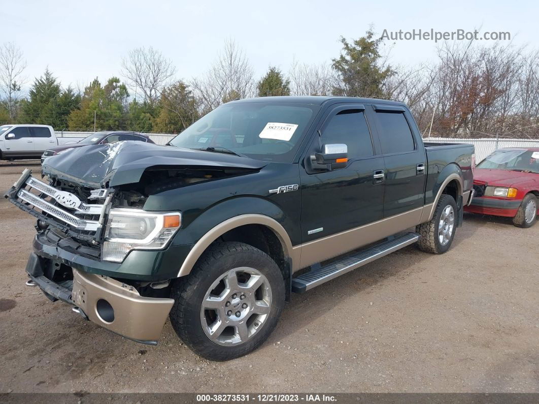 2014 Ford F-150 Lariat Black vin: 1FTFW1ET7EKE90420