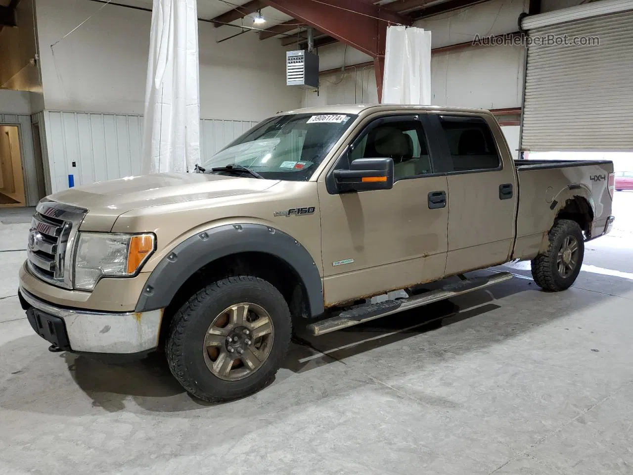 2011 Ford F150 Supercrew Tan vin: 1FTFW1ET8BFA80150