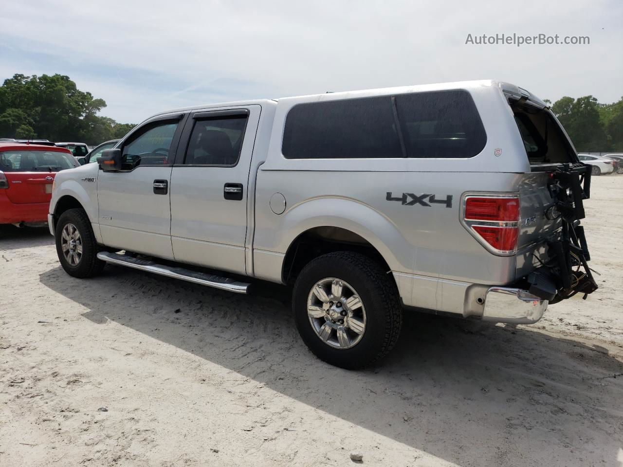 2011 Ford F150 Supercrew Silver vin: 1FTFW1ET8BFB93614