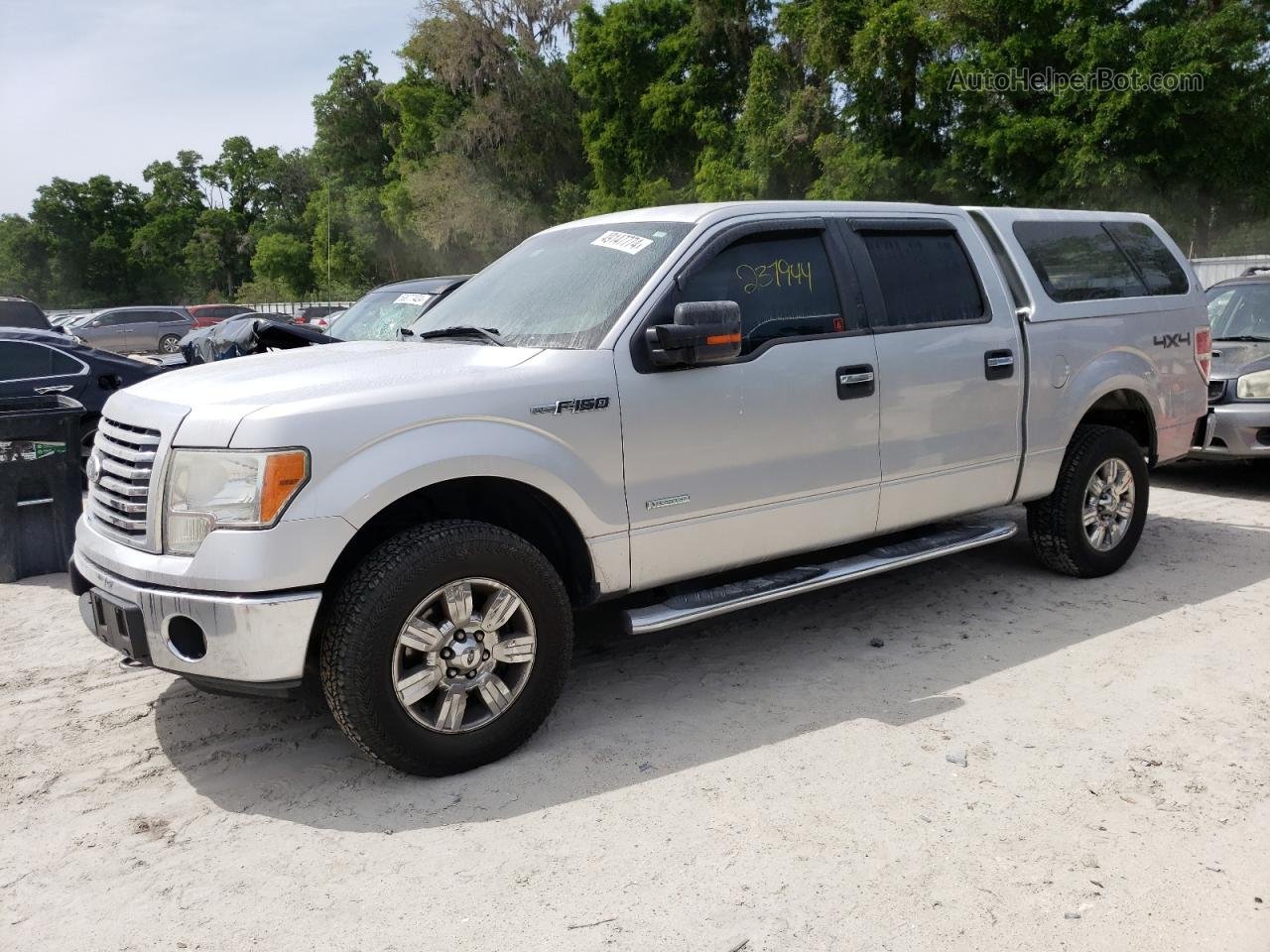 2011 Ford F150 Supercrew Silver vin: 1FTFW1ET8BFB93614