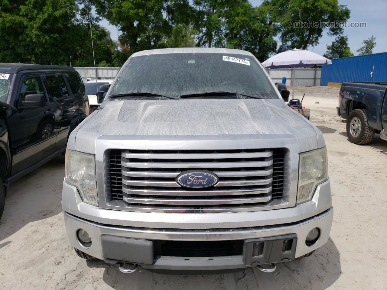 2011 Ford F150 Supercrew Silver vin: 1FTFW1ET8BFB93614