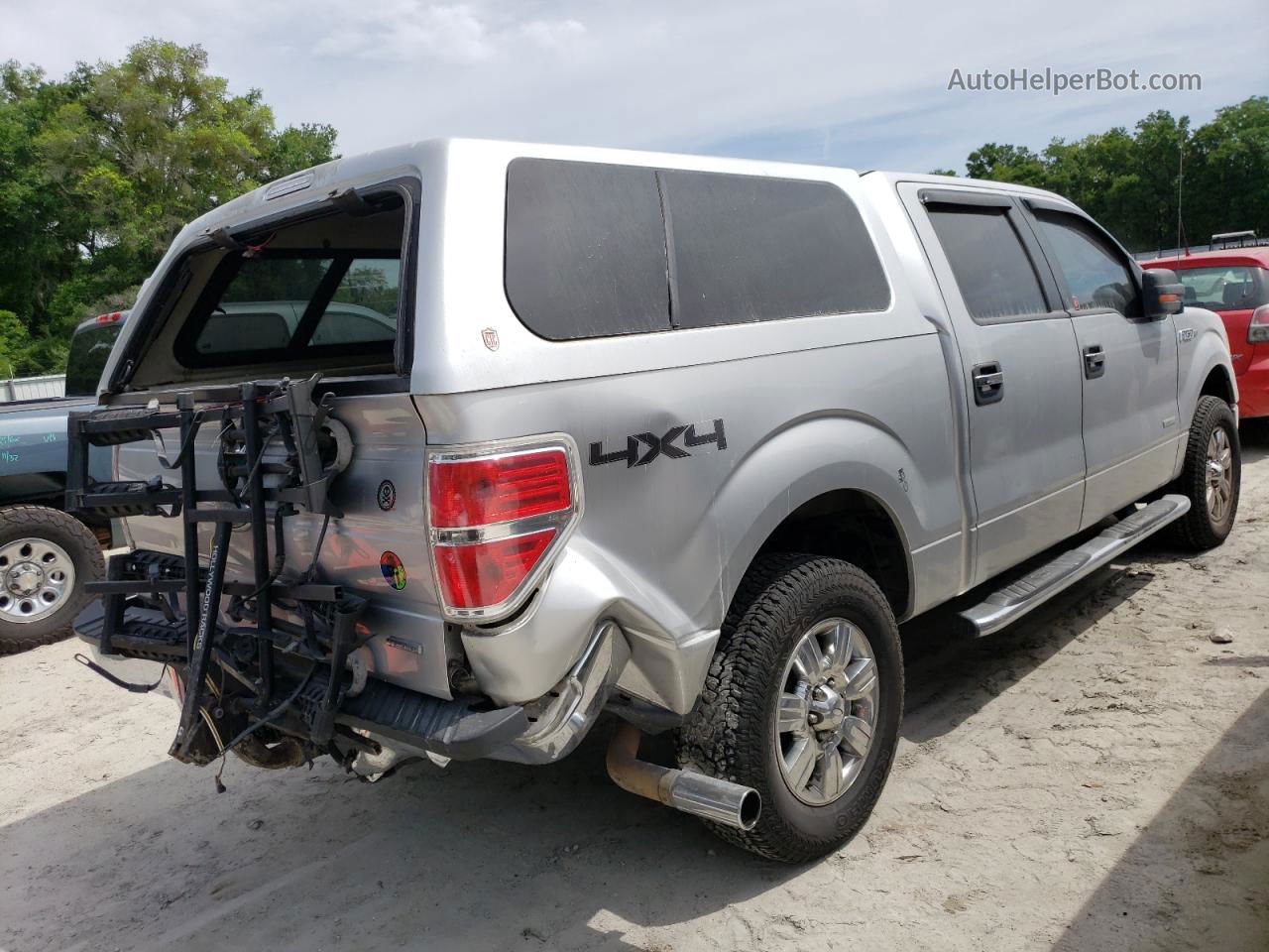 2011 Ford F150 Supercrew Silver vin: 1FTFW1ET8BFB93614