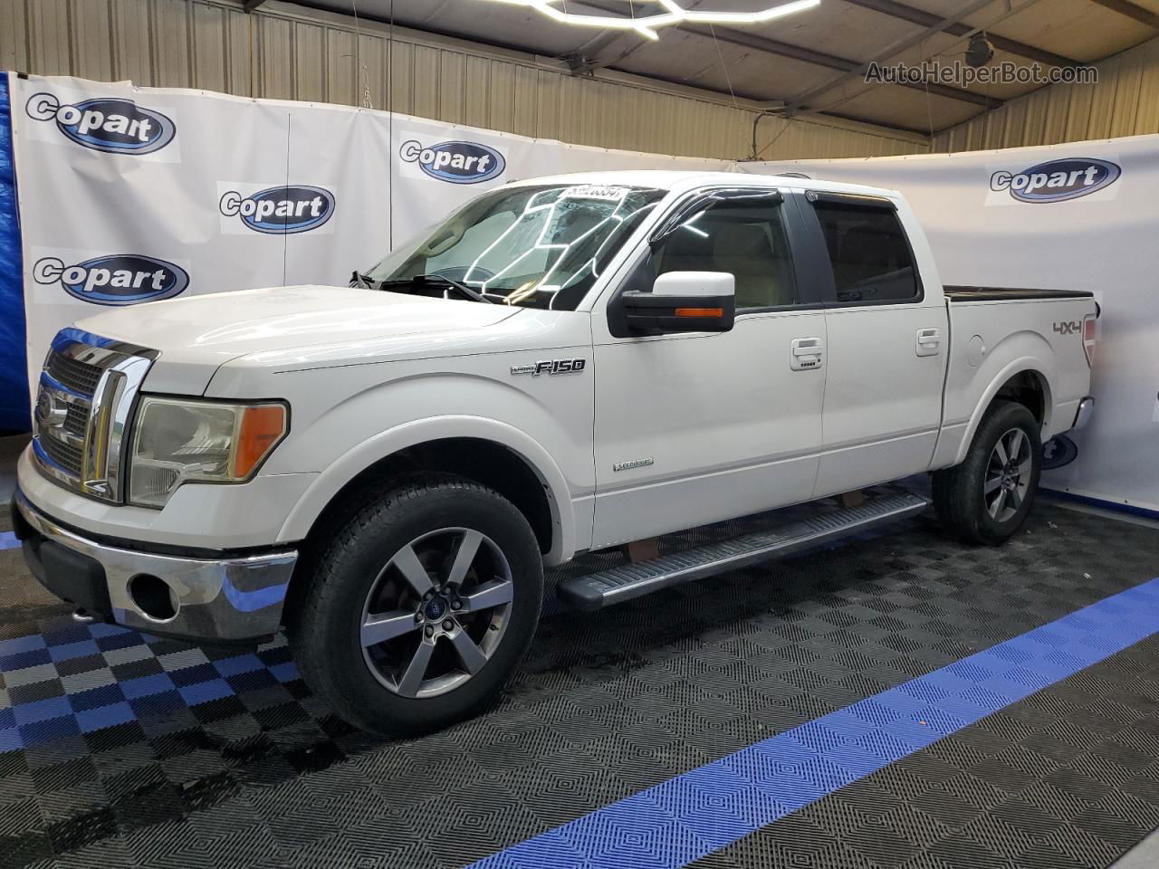 2011 Ford F150 Supercrew White vin: 1FTFW1ET8BFC17362