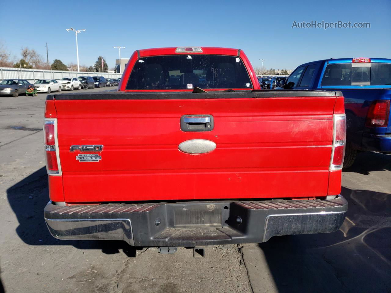 2011 Ford F150 Supercrew Red vin: 1FTFW1ET8BFC45145