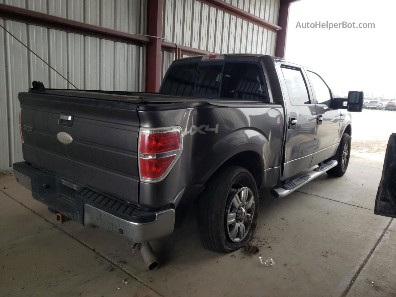 2011 Ford F150 Supercrew Gray vin: 1FTFW1ET8BFC88819