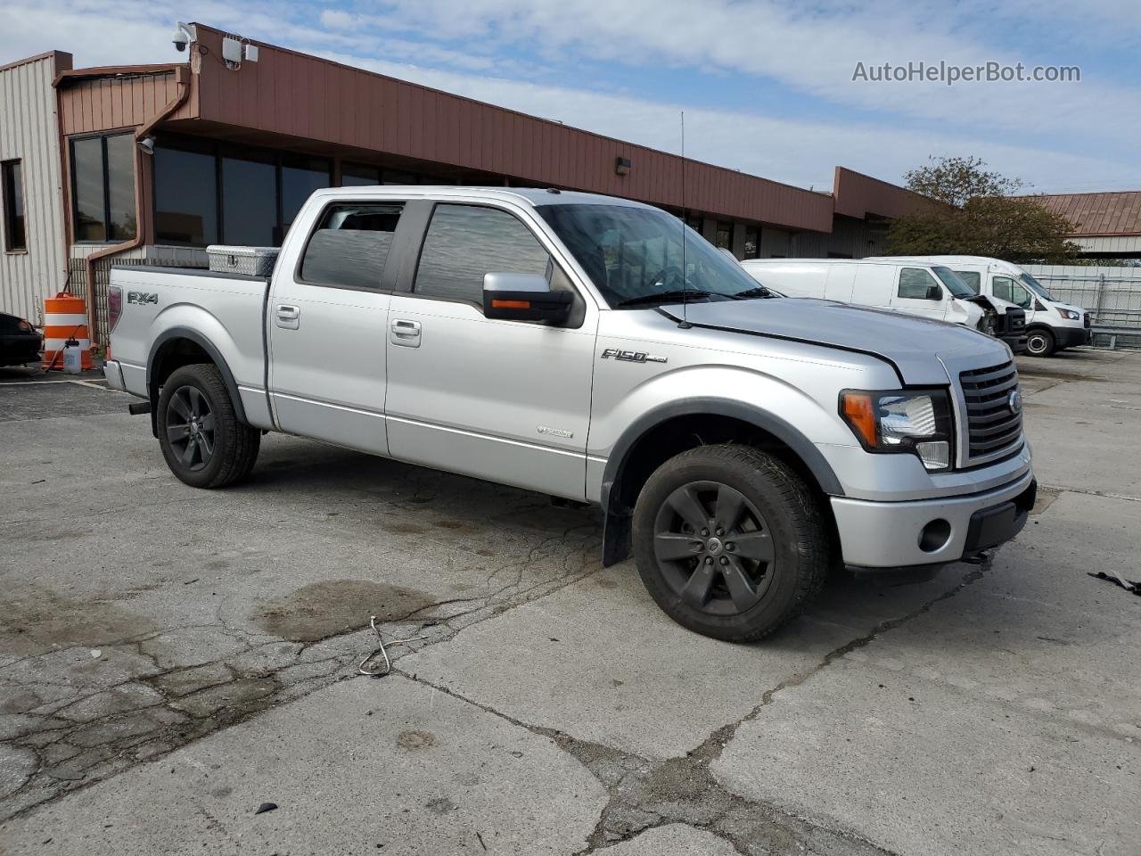 2011 Ford F150 Supercrew Silver vin: 1FTFW1ET8BFD07157