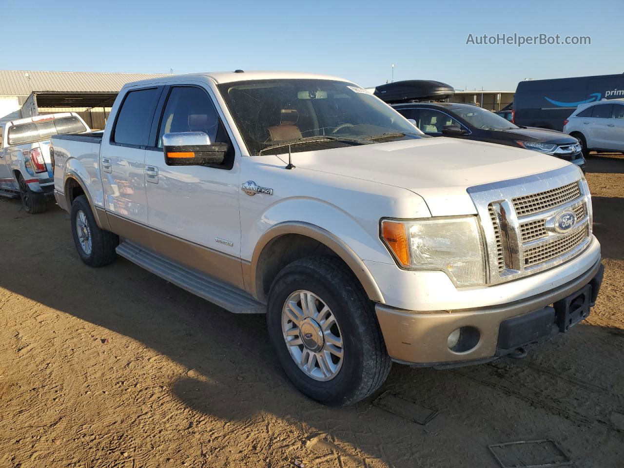 2011 Ford F150 Supercrew Белый vin: 1FTFW1ET8BKE18282