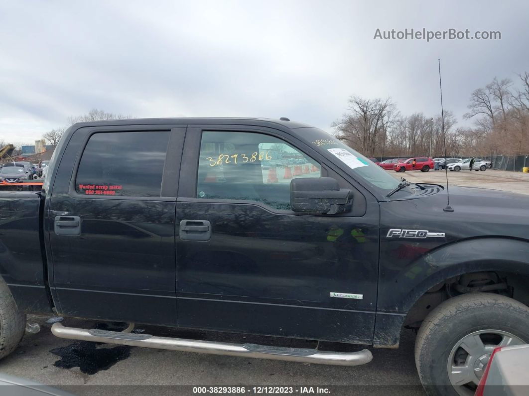 2014 Ford F-150 Xlt Black vin: 1FTFW1ET8EFA19904