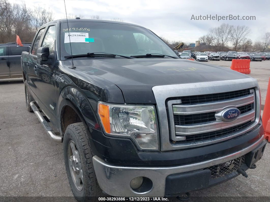 2014 Ford F-150 Xlt Black vin: 1FTFW1ET8EFA19904