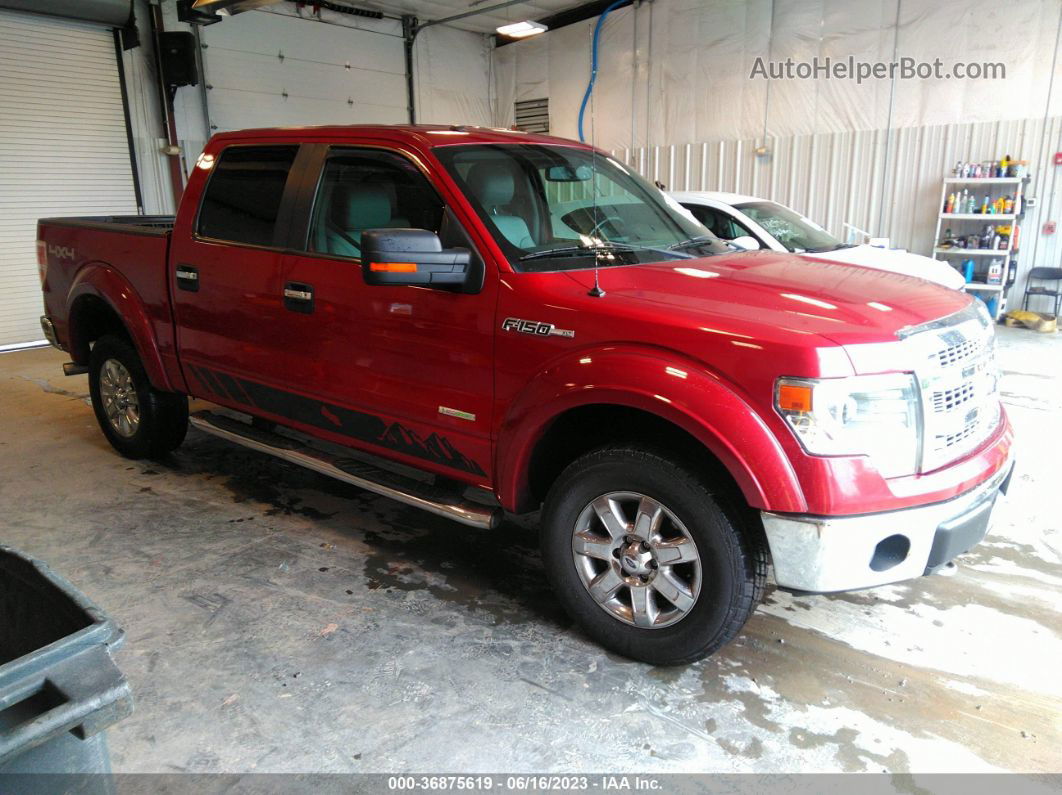 2014 Ford F-150 Xl/xlt/fx4/lariat Red vin: 1FTFW1ET8EFB24510