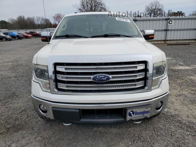 2014 Ford F150 Supercrew White vin: 1FTFW1ET8EFB25205