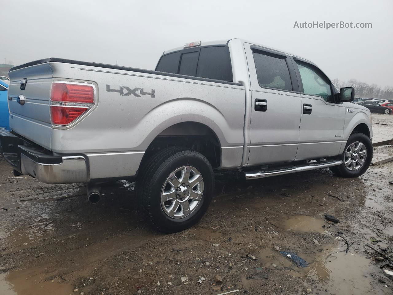 2014 Ford F150 Supercrew Silver vin: 1FTFW1ET8EFB59189